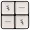 The Memory Company MLB 4 Section Square Ceramic Tray